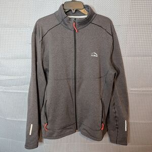 L.L. Bean Men's Gray Full Zip Jacket Size Large